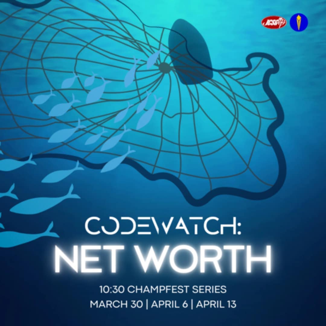 JCSGOChamp's tweet photo. 🔥 NEW SERIES ALERT! 🔥

Start this year strong 💪 and step into God's calling! 

CODEWATCH: NET WORTH begins March 30! 💥

It’s time to be intentional, go deeper, and encounter His promise like never before.

Are you in? See you there! 👀✨

#CodeWatch #NetWorth  #Champfest https://t.co/JwSVNxwtqS
