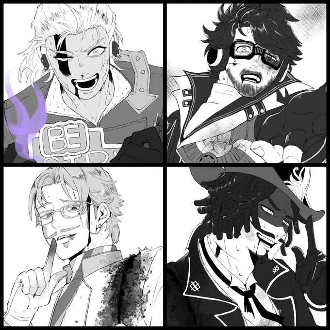 第5人格再熱してイラスト描くのも再開してめっちゃ描き方忘れてたけど感覚取り戻せてきた…
髭鯖のおかげだ…ありがとう髭鯖… 