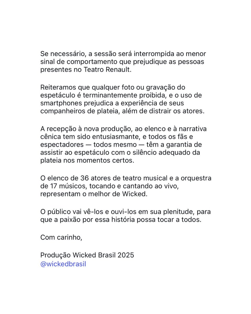 Wicked Brasil (@wickedbrasilofc) on Twitter photo 