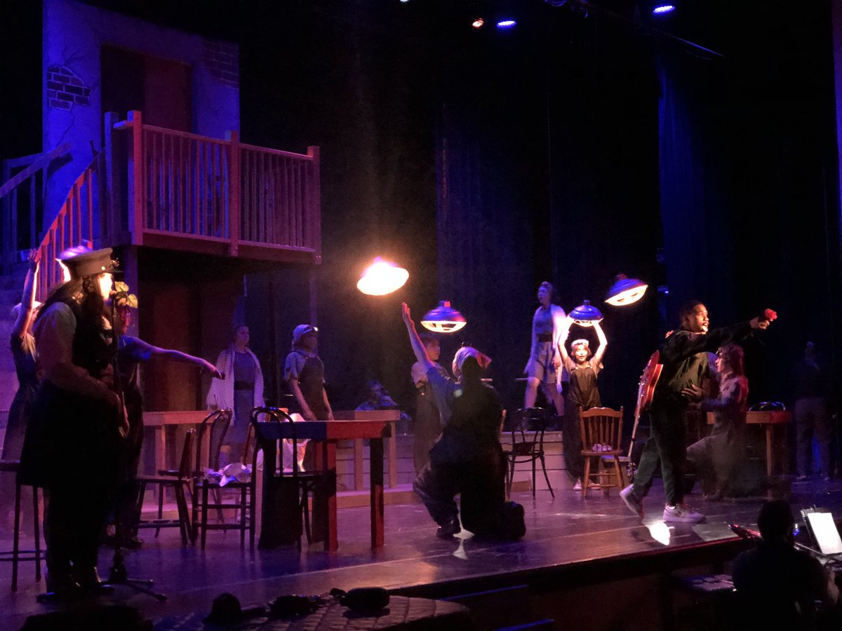 Hadestown this weekend at AQ. Come out and support AQTheatre.