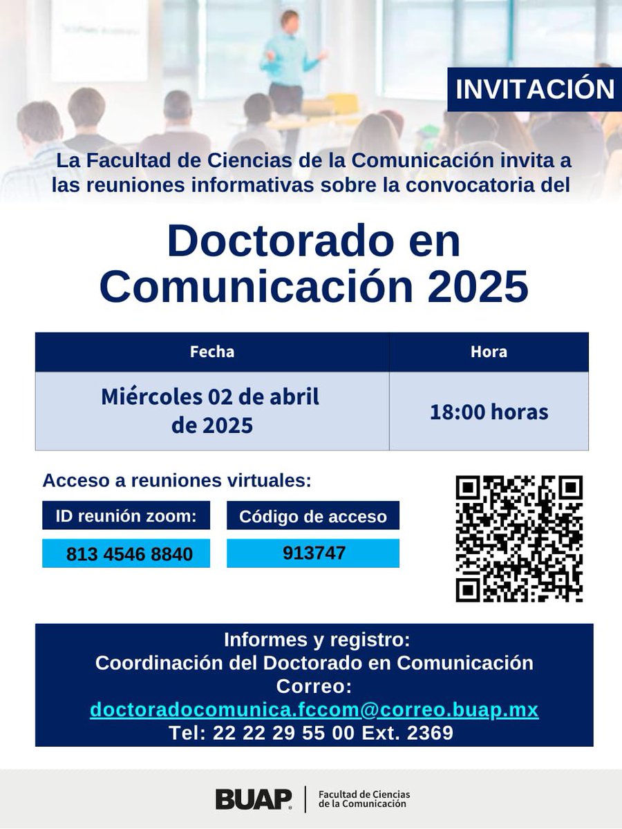 Facultad Comunicación BUAP tweet media