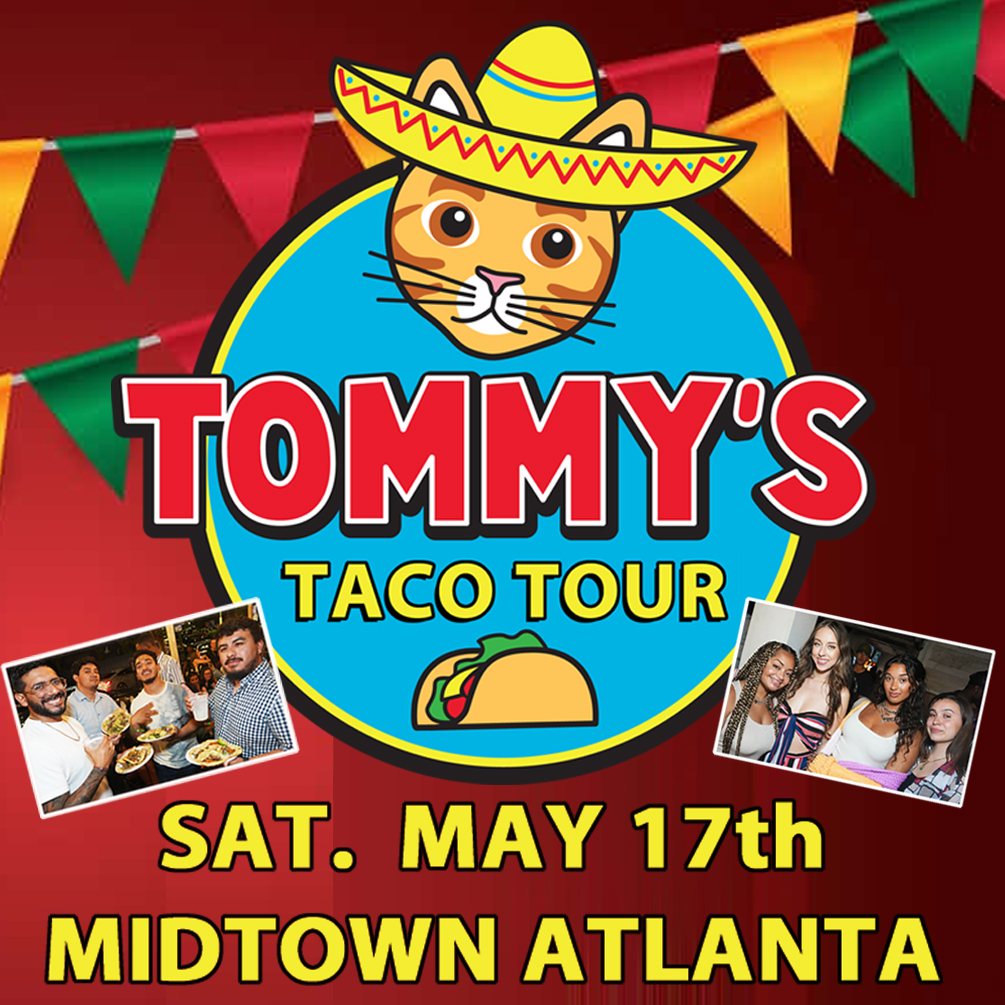 🌮🎉 Get ready for the ultimate taco-fueled fiesta in Midtown Atlanta!  🐾 Party with a Purpose—A portion of proceeds supports LifeLine Animal Project!🌮 
🎟️ Grab your tickets now! bigtickets.com/e/abt/Tommys-T…
