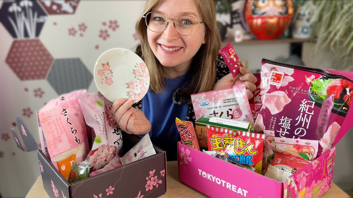 #werbung #ad
In meinem neuesten Video stelle ich die #Sakuraco und #TokyoTreat Snackboxen vor! Taucht ein in die süßen und salzigen Köstlichkeiten Japans 👉 youtu.be/C3de32mnvGc

In my latest video, I’m unboxing the #Sakuraco and #TokyoTreat snack boxes!