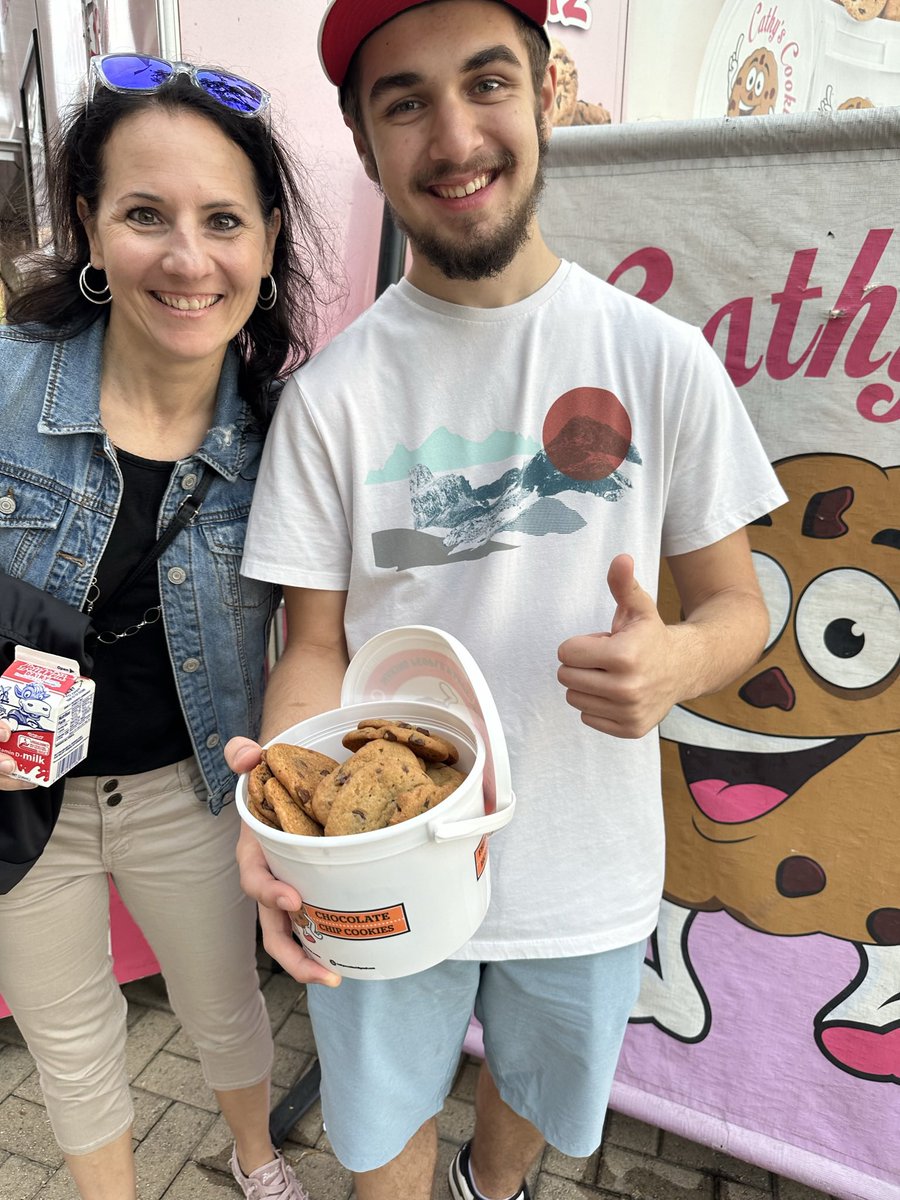 JPer817's tweet photo. @czabe Anaheim angels already doing this.  Paid more for this 40 pack of warm baked cookies than game tickets . Worth every penny https://t.co/FjLRSj1sVH