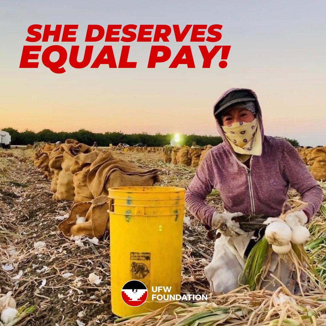 Some of our most skilled workers are vastly underpaid, let’s fix that!

#equalpayday