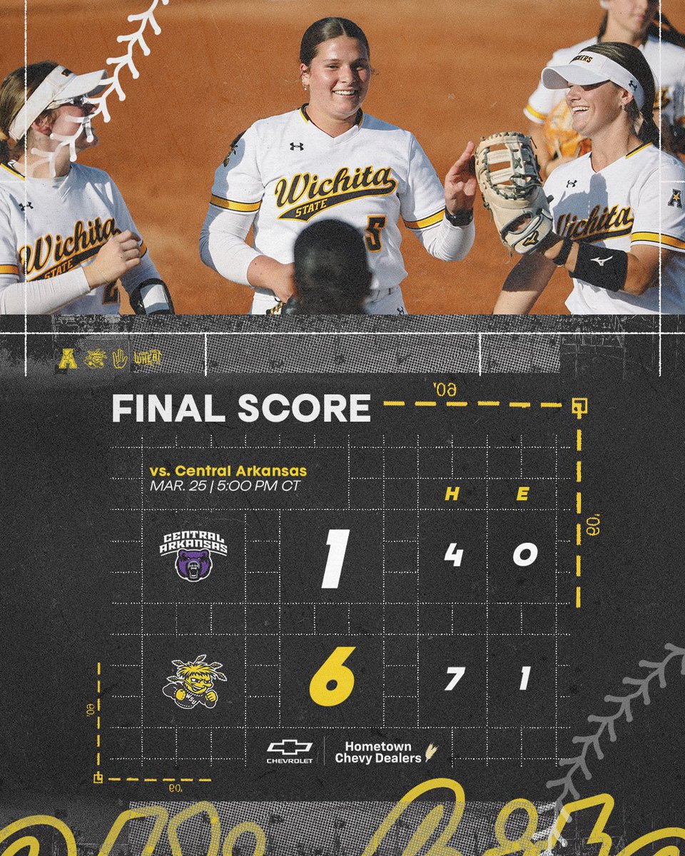 Wichita State Softball (@goshockerssb) on Twitter photo Bears down ⬇️
#FearTheWheat🌾 Bears down ⬇️
#FearTheWheat🌾