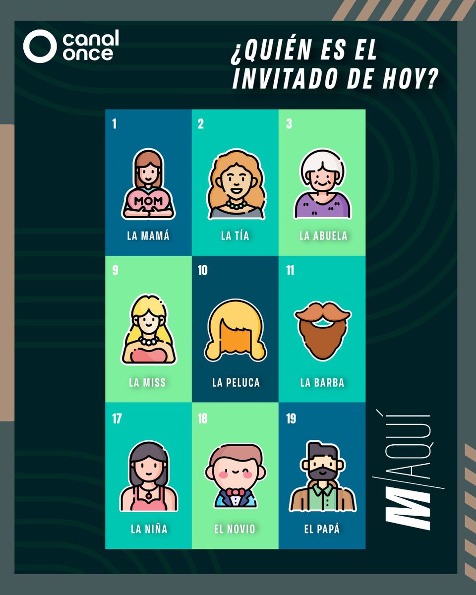 CanalOnceTV's tweet photo. No te imaginas al invitado de #MAquí de esta semana. 🤔
Esperamos que con esta lotería te des una idea. 💡
¿Lograste adivinar? 🤓
Nos vemos hoy 18:30 h en #OnceTV 📺 y 20:00 h en redes sociales y YouTube 📲💻.
Con @Beto_Murrieta.
#LoViEnElOnce https://t.co/v11TyZKqst