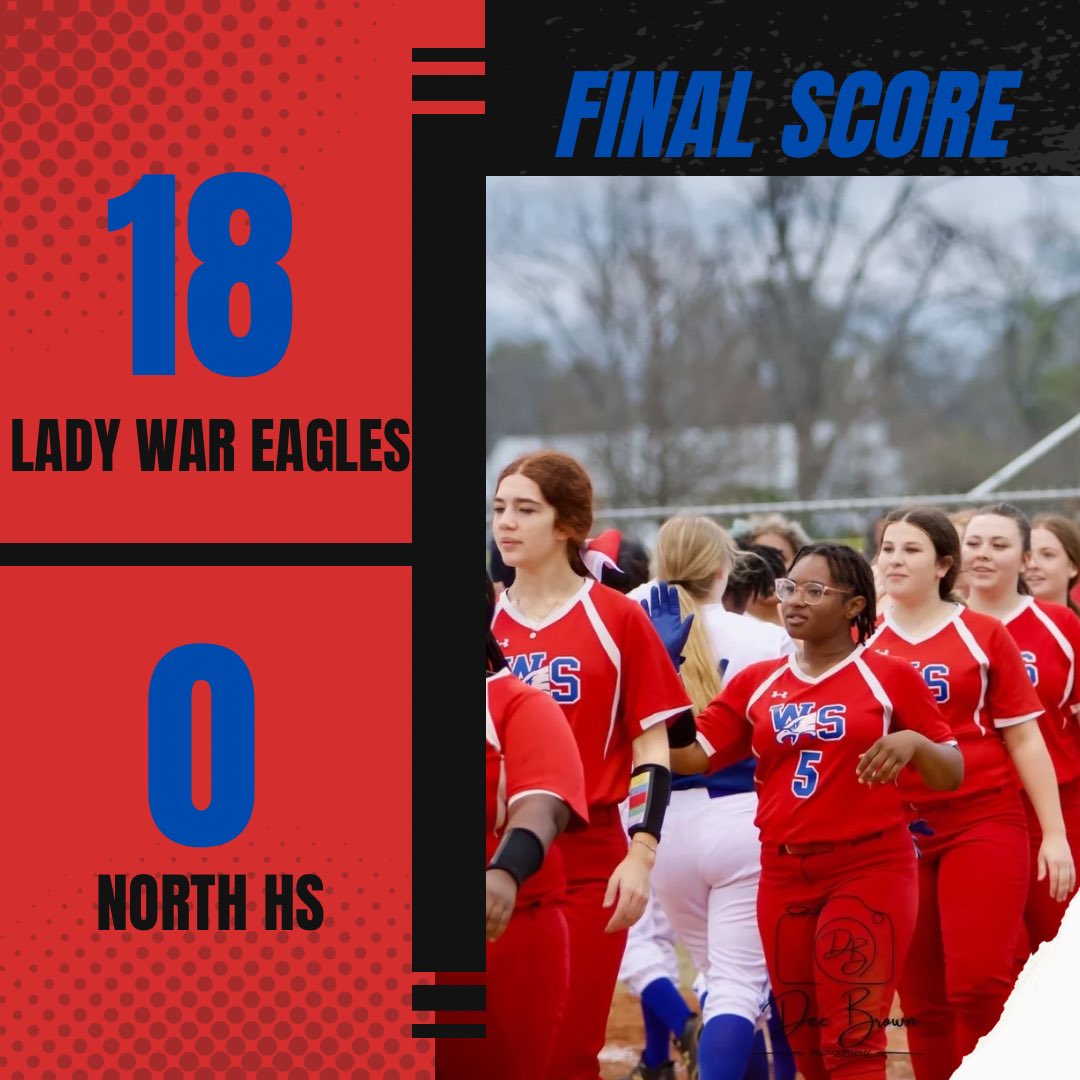 war_softball's tweet photo. Makenley Walling gets the win on the mound tonight striking out 6 and giving up one walk. She allowed no hits over 3 innings. Top hitters: Kaylee Craven, Makenley Walling (2HRs), Jordan Burkett, Kyia Jackson, and Jordi Wood. 
Photo credit: Brown Photography and Designs Co https://t.co/iKtLyu0IhA
