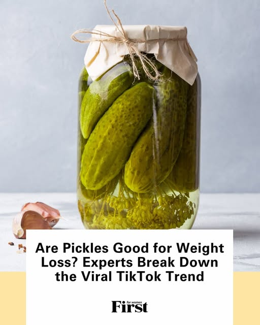 Don't miss the insights I shared in First for Women magazine's "Are Pickles Good for You? Experts Reveal Their Weight-Loss Perks + a Simple DIY Recipe" firstforwomen.com/weight-loss/nu…