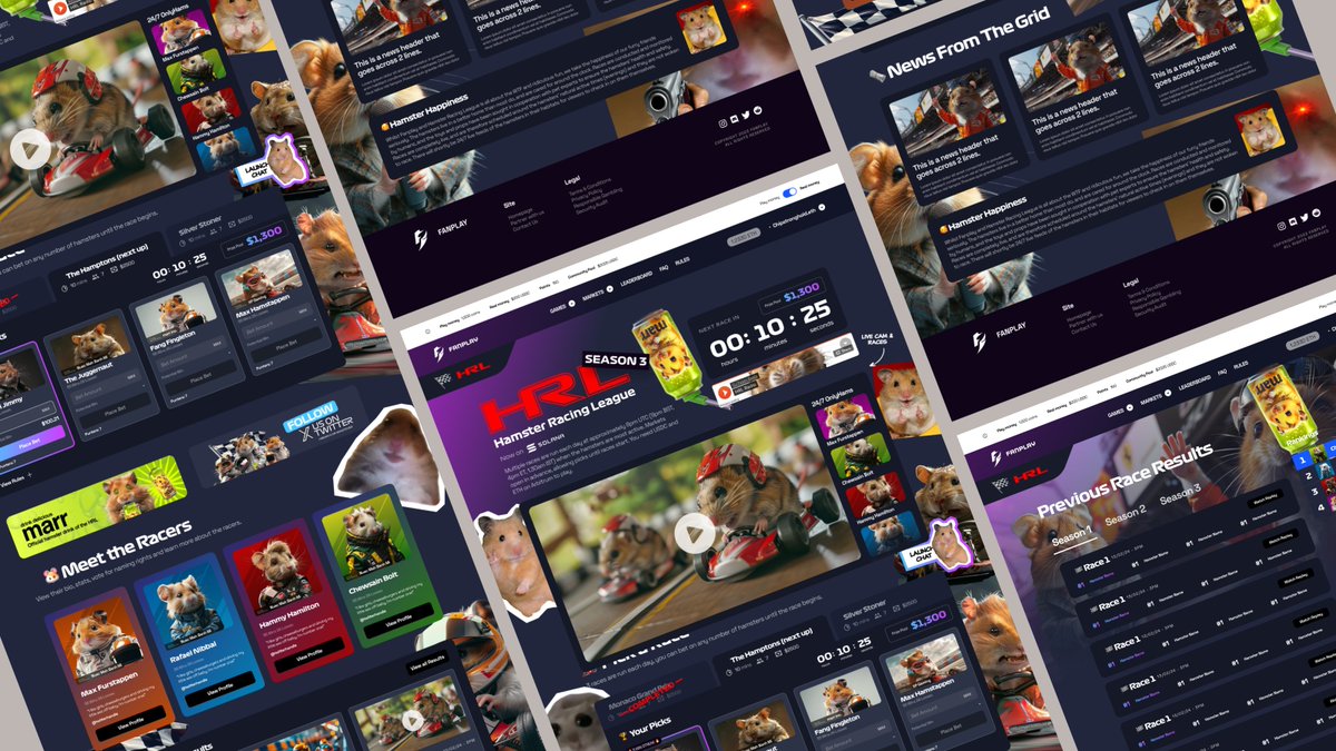 From hamster races to social predictions, we’ve been having a blast working with Fanplay! Our design magic has helped make their gaming platform stand out. 
#DesignPartnership #Branding #ProductDesign #GamingIndustry #Fanplay #WeDiscover #QuirkyDesign