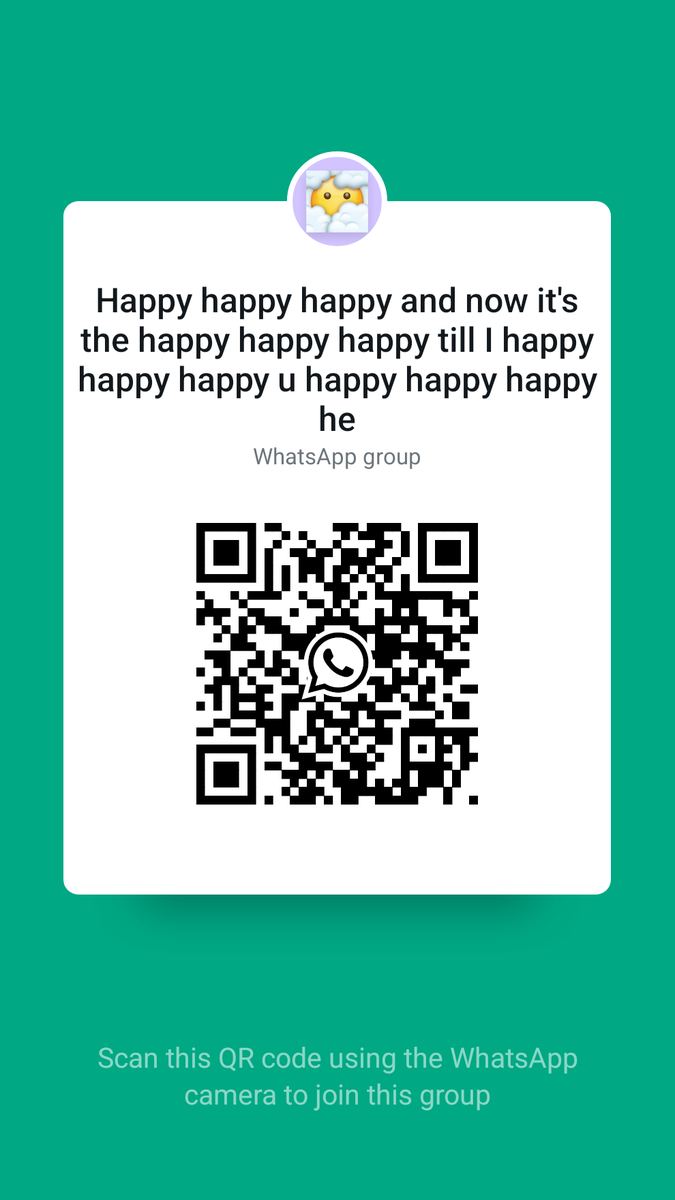 Join my WhatsApp group. chat.whatsapp.com/LqRPko2dSS9B7V…