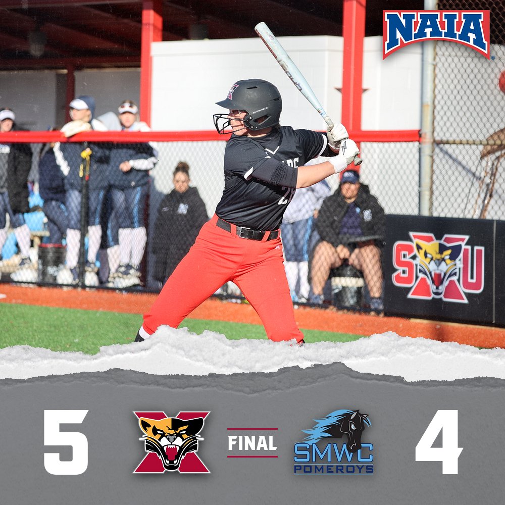 COUGARS WIN!!! Lily Strand tossed a 2️⃣-hit shutout w/ 4️⃣ K's &amp; Natalie Johnson 2B'd w/ 3️⃣ RBI in an 8-0 victory in gm 1 for No. 22 <a href="/SXUsoftball/">SXU Softball</a>! Mallory O'Conner had 2️⃣ RBI, Payton Antkiewicz got the W &amp; Strand the Save in a 5-4 win in gm 2! #GoCougs🐾🥎 #WeAreSXU