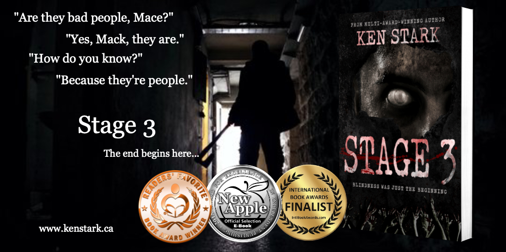 Maybe the only way to survive an insane world is by embracing the madness....

Start the Stage 3 series with a FREE book!
viewbook.at/stage3
Read Stage 3 today!

Also on #audible
#zombie #Free #zombies #zombieverse #apocalypse #zombie #apocalypse
