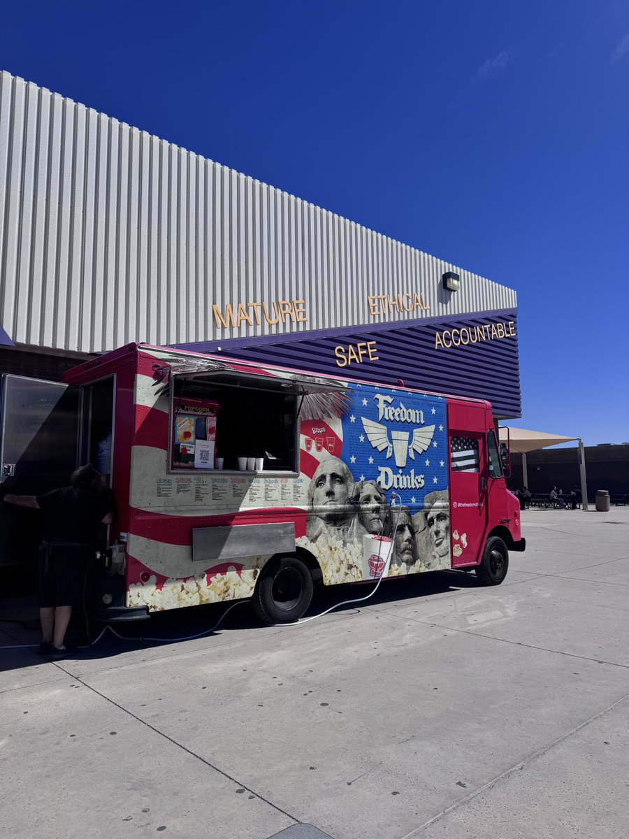 MesaHSathletics's tweet photo. MAKIN MOVES: ACT AFTERPARTY EDITION. After crushing the ACT, we turned up the vibes with music, free food + drinks from the food trucks, and good times all around. Work hard, play harder—that’s how we do it at Mesa High!
#ACTMakinMoves #JackrabbitVibes #TestDayTurnUp #MesaHighLife @CoachKlecka