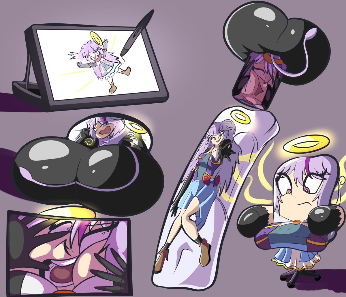 Comm for anonymous featuring a random goddess