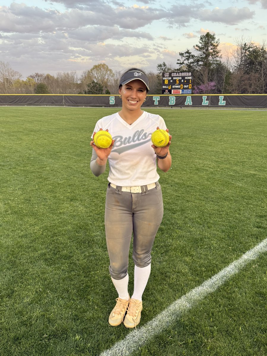 Your Bulls took control early and finished it in 5inns with an 18-1 W!! <a href="/AlexisSmka/">Alexis Smereka</a> started in the ⭕️, 3 scoreless inns, <a href="/avery_jones28/">Avery Jones 2028</a> w/the save!  Bats 🔥 w/21 Hits, <a href="/kristynembler/">Kristyn Embler 2025</a>(2 💣’s, triple,double,6RBI’s), <a href="/victoriapor16/">victoria porretta</a> (3hits)! Great Team <a href="/Gm4Sports/">Greater Metro 4 Conference</a> W!