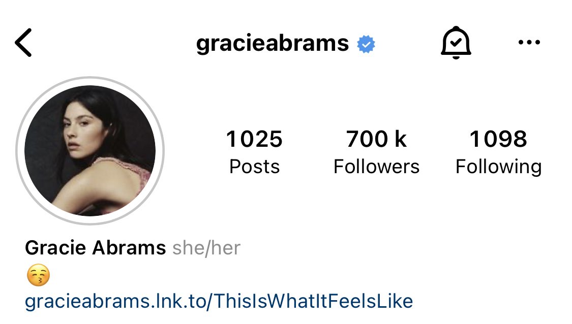 wastemytwenties's tweet photo. gracie? 5 million followers? no way, you must be thinking of someone else. she just reached 700k. https://t.co/NBJcfbRbxu