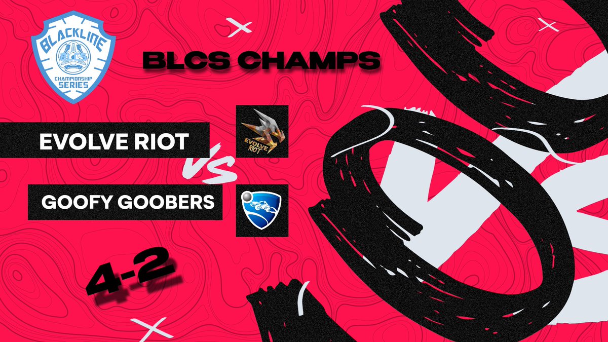 EvoEsportsUS's tweet photo. Evolve Riot brings home our 22nd Championship 🏆 after taking down Goofy Goobers 4-2 in the @BlackLineCS Contender Series! 

Evolve are Champions once again! https://t.co/dJMBkZAk0Y