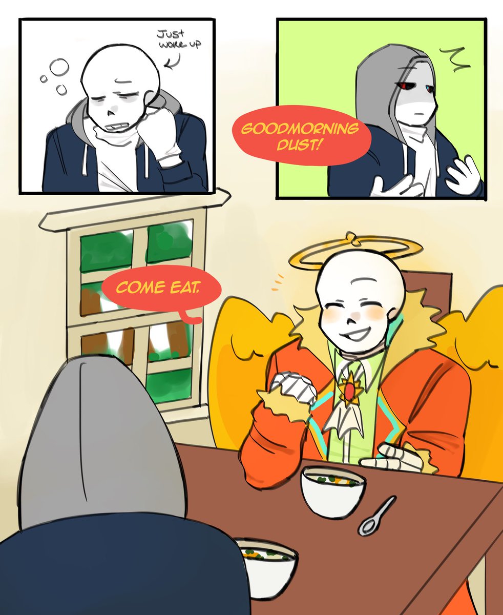 lavishwhisper's tweet photo. concern for each other…. (2/?)
#swapdream #dustsans #swaddust https://t.co/X98trh9sbG