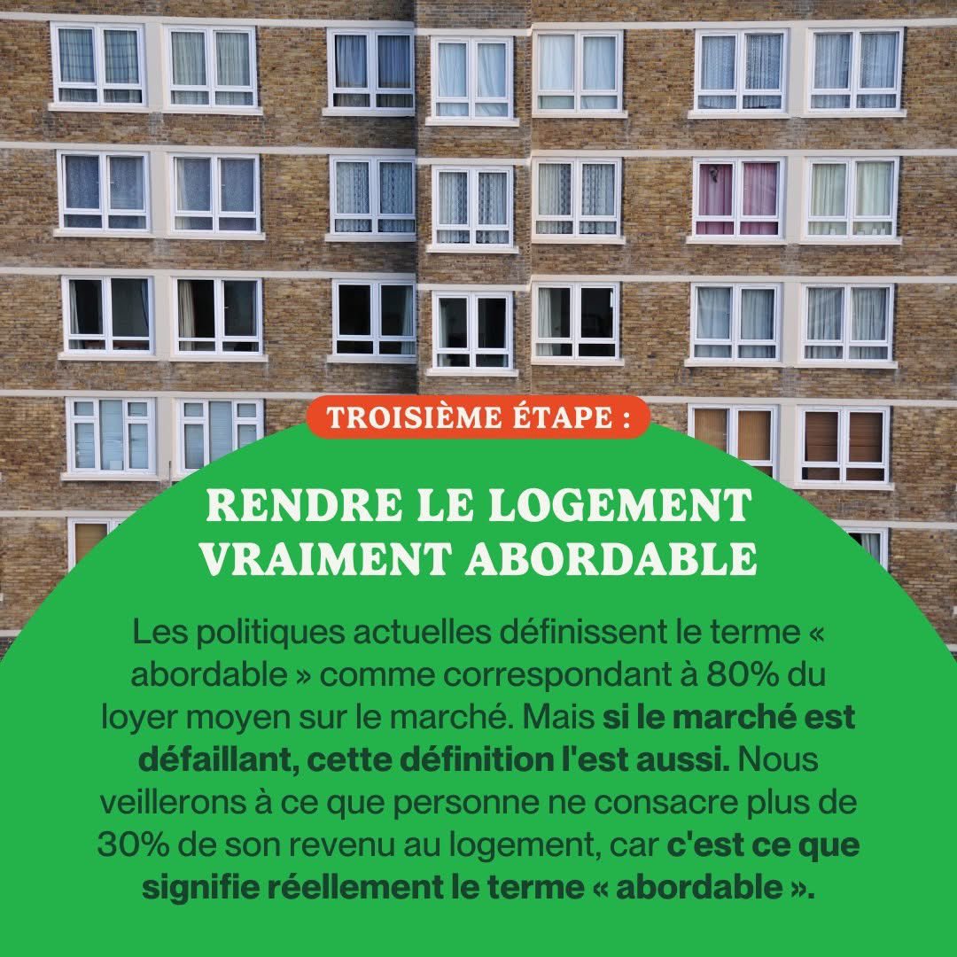 Il est temps de traiter cette situation comme la crise qu'elle est. Nous agissons rapidement dans les situations d'urgence. Nous n'attendons pas que la situation empire. Le Parti Vert a le plan, aidez-nous à le réaliser.