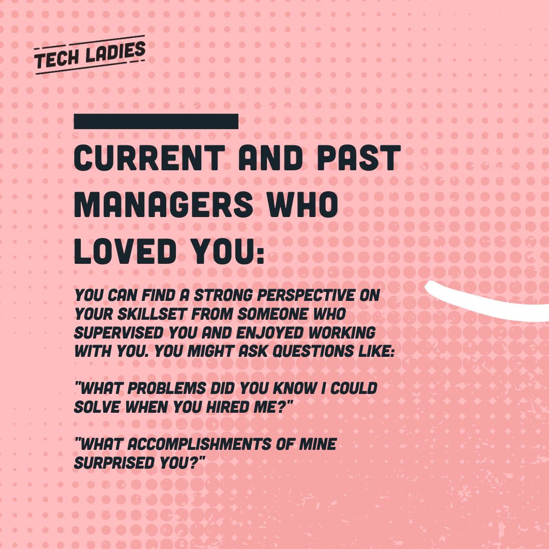 jointechladies's tweet image. 🔎 Struggling to pinpoint your unique skills?

Sometimes, the best insights come from the people around us. Identify Your Unique Skills and Stand Out  with Cairo Amani.

📅 Friday, March 28
⏰ 12pm PT/ 2pm CT
🔗 Register now! lu.ma/UniqueSkills

#WomenInTech #TechLadies