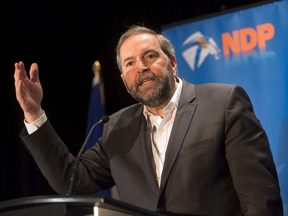 Former NDP leader Tom Mulcair tells Canadians not to vote NDP nationalpost.com/opinion/former…
