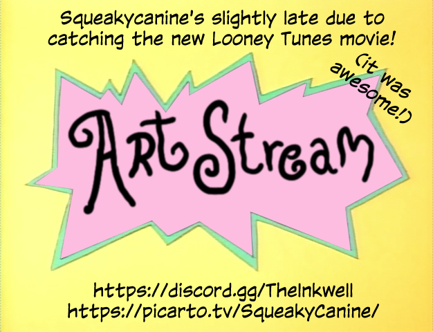 Like a gift nobody asked for celebrating a holiday that has no merit in society at large

Its the Taco Tuesday Artstream!

Starring your 7th moderately okay with talking mouth!

Join us!
