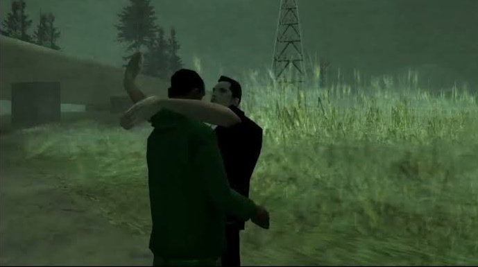 Cosas en videojuegos que hoy la gente llamaría woke:

En el Co-Op del San Andreas podías besarte con tu compañero, independientemente de si los personajes eran del mismo sexo.