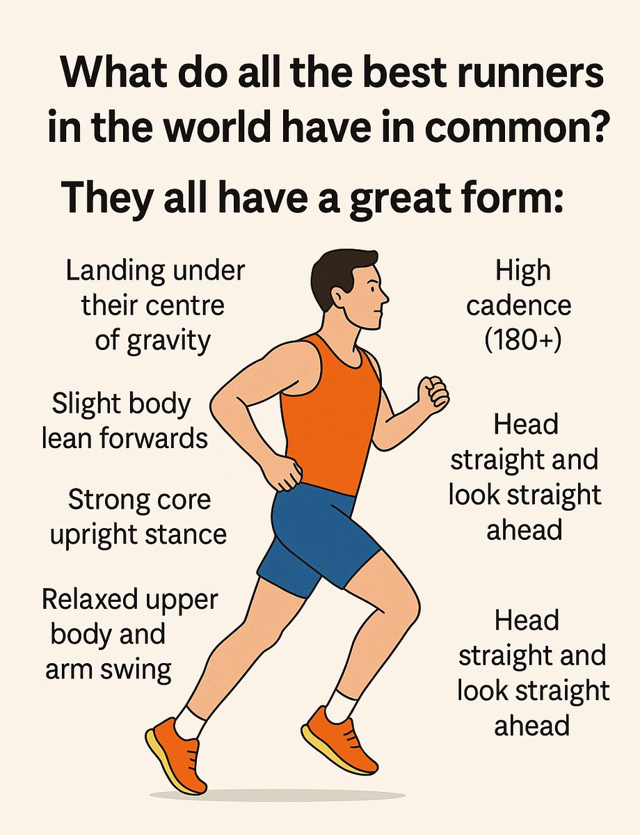 FerasAlhammoud's tweet photo. Unlock Your Best Run! 🏃‍♂️ 

Master these key elements to enhance your running form just like the pros.

Implement these tips to elevate your running performance and avoid injury. 
#RunnersCommunity
#RunningTips
#FitnessMotivation
#RunBetter
#HealthyRunning https://t.co/2yFvksEMsL