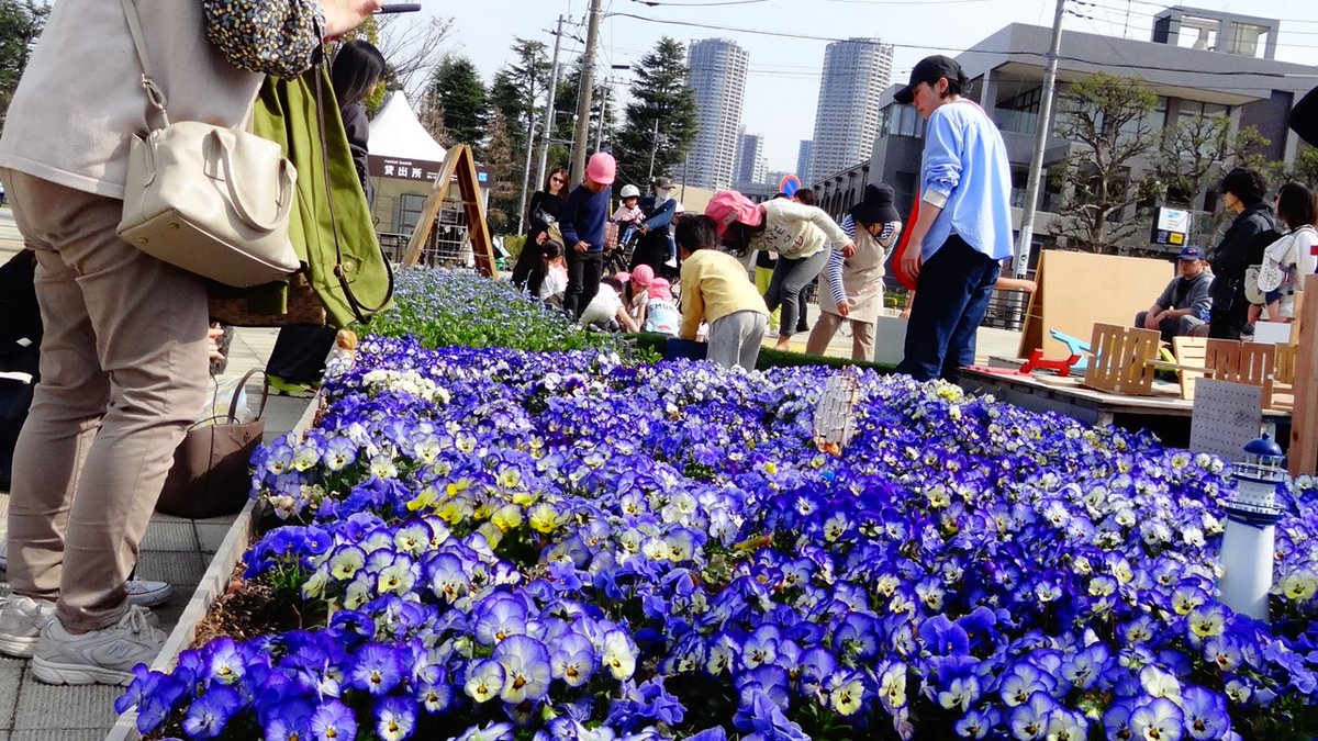 全国都市緑化かわさきフェア」春季 #等々力緑地 の「アクティブ