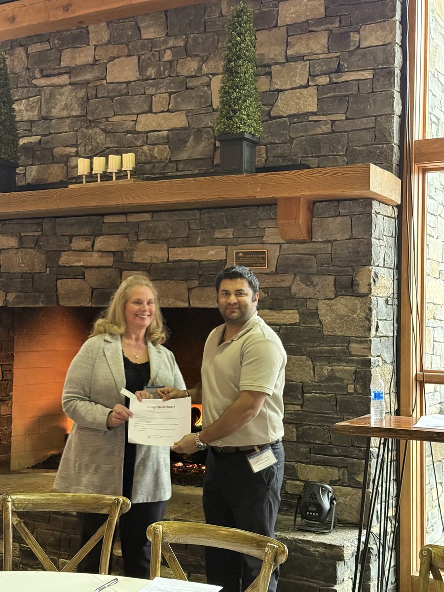 Mahender__MSR's tweet photo. Thrilled to share that I won both the AIHA &amp; AWMA Best Poster Awards at the 2025 @AirandWaste  &amp; @AIHA Joint Technical Conference in Skaneateles, NY! Grateful for the opportunity to present my research and connect with industry experts. #EHS #Exposure https://t.co/aZ2qzgZwV3