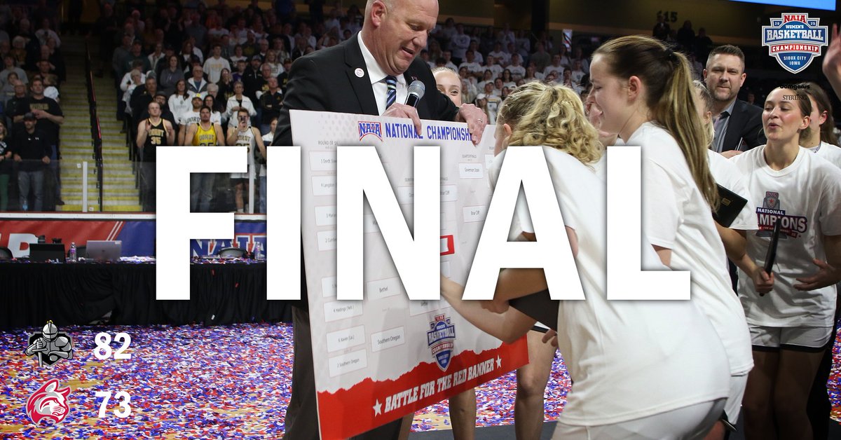 W🏀
<a href="/dordtdefenders/">Dordt Defender Athletics</a> win back-to-back titles 

#collegebasketball #NAIAWBB #BattleForTheRedBanner