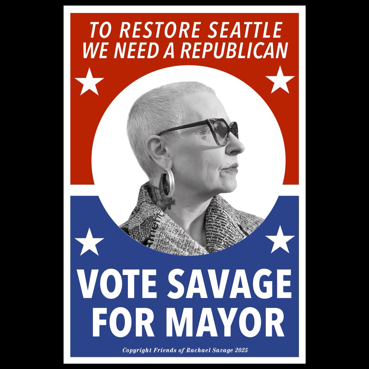 savagecitizens's tweet image. We are asking every member of Taking Back Washington to donate $20 to put us in full time campaign mode. Rachael Savage is a great Republican candidate for Mayor of Seattle. We raised $940 from TBW members yesterday. Donate to win: savagecitizens.com/donate-outside…