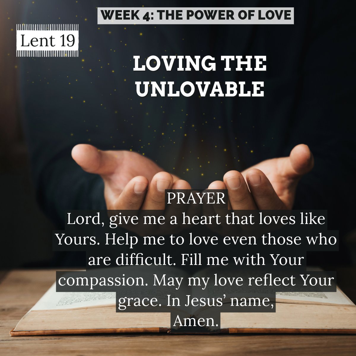 MalimoIgnitius's tweet image. Loving the unlovable reflects Christ’s heart.Grace extends beyond what’s easy.Love transforms even the hardest hearts.
#LoveRadically #GraceWins #lentchallenge #19🙏