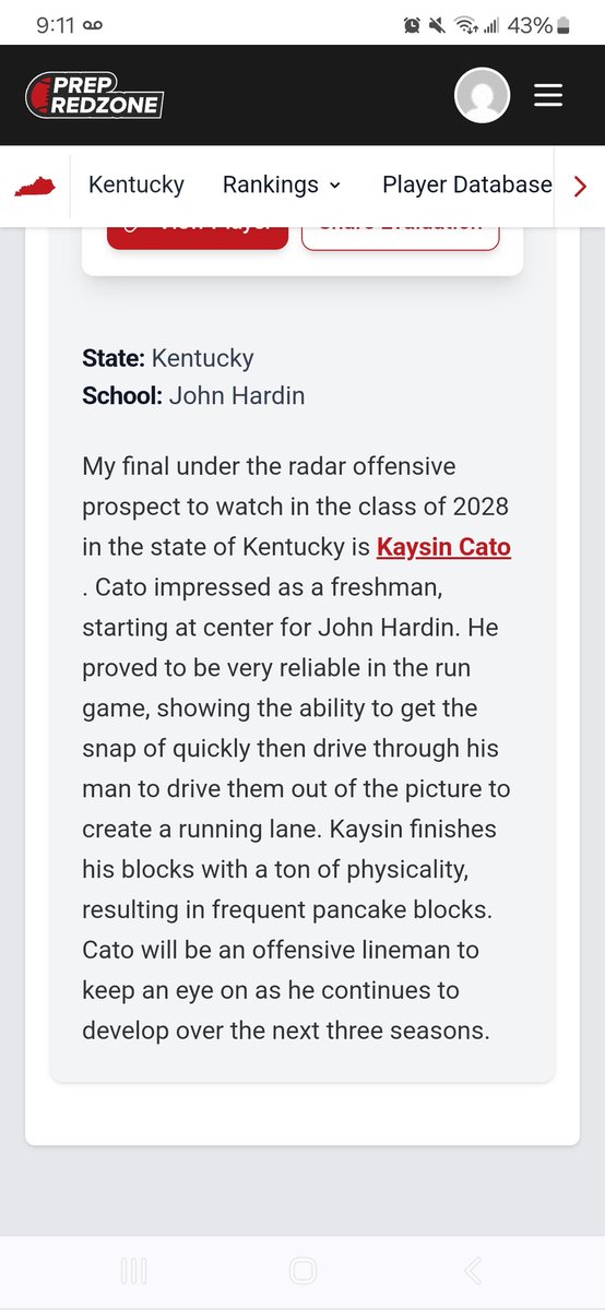 Kaysin Cato (@kaysincato62) on Twitter photo Can't thank <a href="/LippertScouting/">Ryan Lippert</a> enough for the evaluation. Means alot and I'm going to continue to put in work and make every snap count. Can't wait to see what next season holds .. Can't thank <a href="/LippertScouting/">Ryan Lippert</a> enough for the evaluation. Means alot and I'm going to continue to put in work and make every snap count. Can't wait to see what next season holds ..