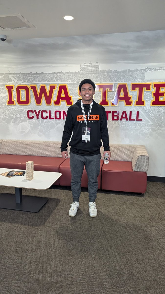 Taye Reich (@tayereich) on Twitter photo Had an amazing time <a href="/CycloneFB/">Iowa State Football</a> today! Excited to come back down in the summer! <a href="/CoachJakeLandry/">Jake Landry</a> <a href="/TrentSlattenow/">Trent Slattenow</a> <a href="/ISUMattCampbell/">Matt Campbell</a>
<a href="/DerekHoodjer/">Derek Hoodjer</a> Had an amazing time <a href="/CycloneFB/">Iowa State Football</a> today! Excited to come back down in the summer! <a href="/CoachJakeLandry/">Jake Landry</a> <a href="/TrentSlattenow/">Trent Slattenow</a> <a href="/ISUMattCampbell/">Matt Campbell</a>
<a href="/DerekHoodjer/">Derek Hoodjer</a>