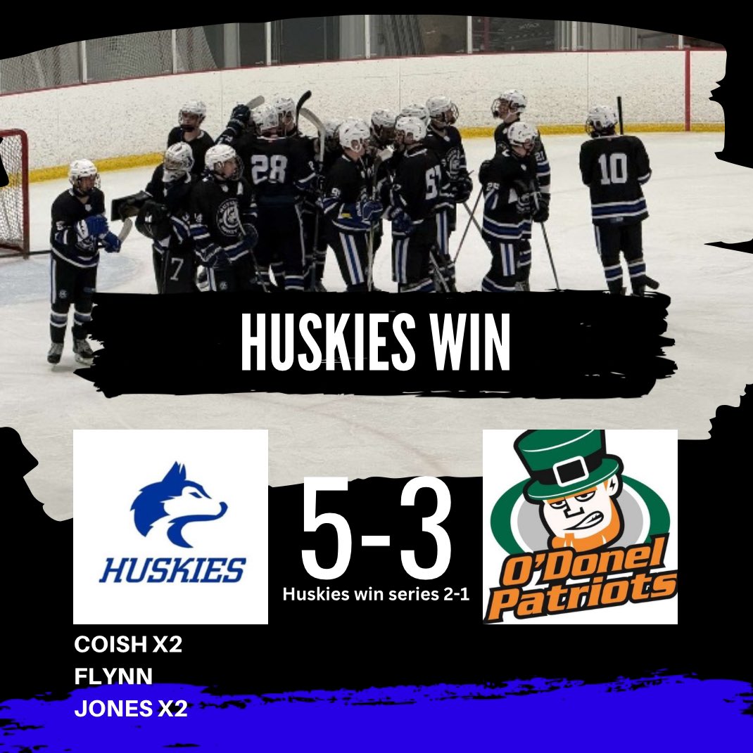 Huskies move on to the league final!! 🎉
