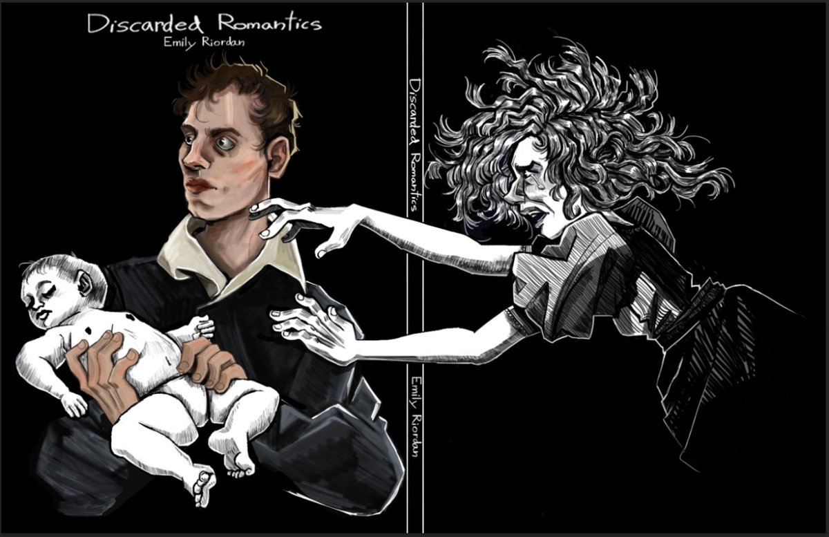 Allegra/Alba Byron/Clairmont. Cover mockup for an application.