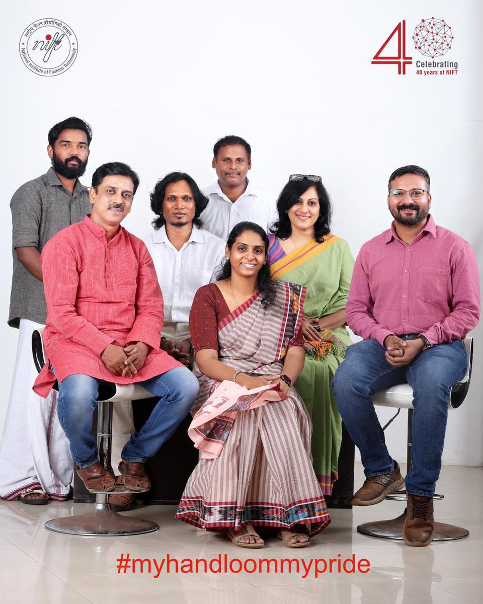 Weaving Traditions: Handloom Wednesdays with the Textile Department
Embracing the beauty of heritage, the Textile Department celebrates Handloom Wednesday by donning exquisite handwoven fabrics.

#nift #handloom #nift@40 #handicrafts