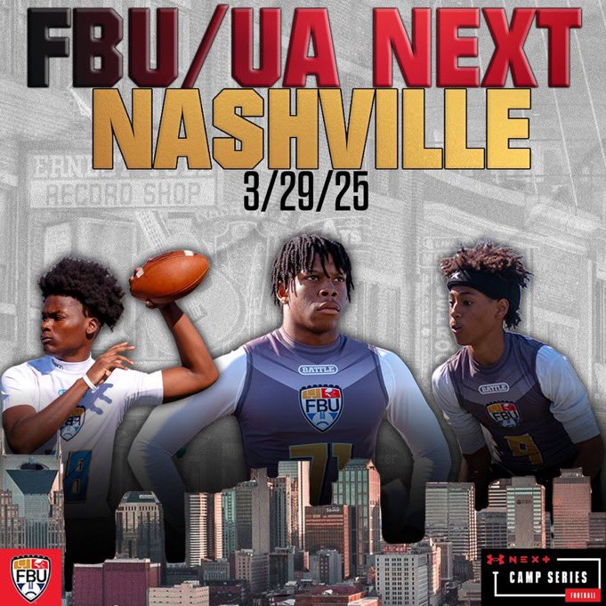 AJCherry29's tweet image. Can’t wait to compete in Nashville Saturday. @FBUcamp @Battle
@On3sports @247Sports #ElevateYourGame #FBU #PathToNaples