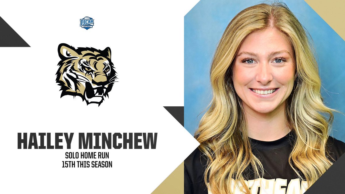 NEMCCTigers's tweet image. SB | HAILEY MINCHEW…TWICE AS NICE!!! She leads off the 5th with a solo shot that sails well into the night sky! It’s her 2nd of the game &amp;amp; team-best 14th home run this year!

🥎 Northeast 6, Itawamba 0, end 5th.
📺 bit.ly/NEBlackChannel
📈 bit.ly/NESB25G32Stats
🐯 #TigerTown
