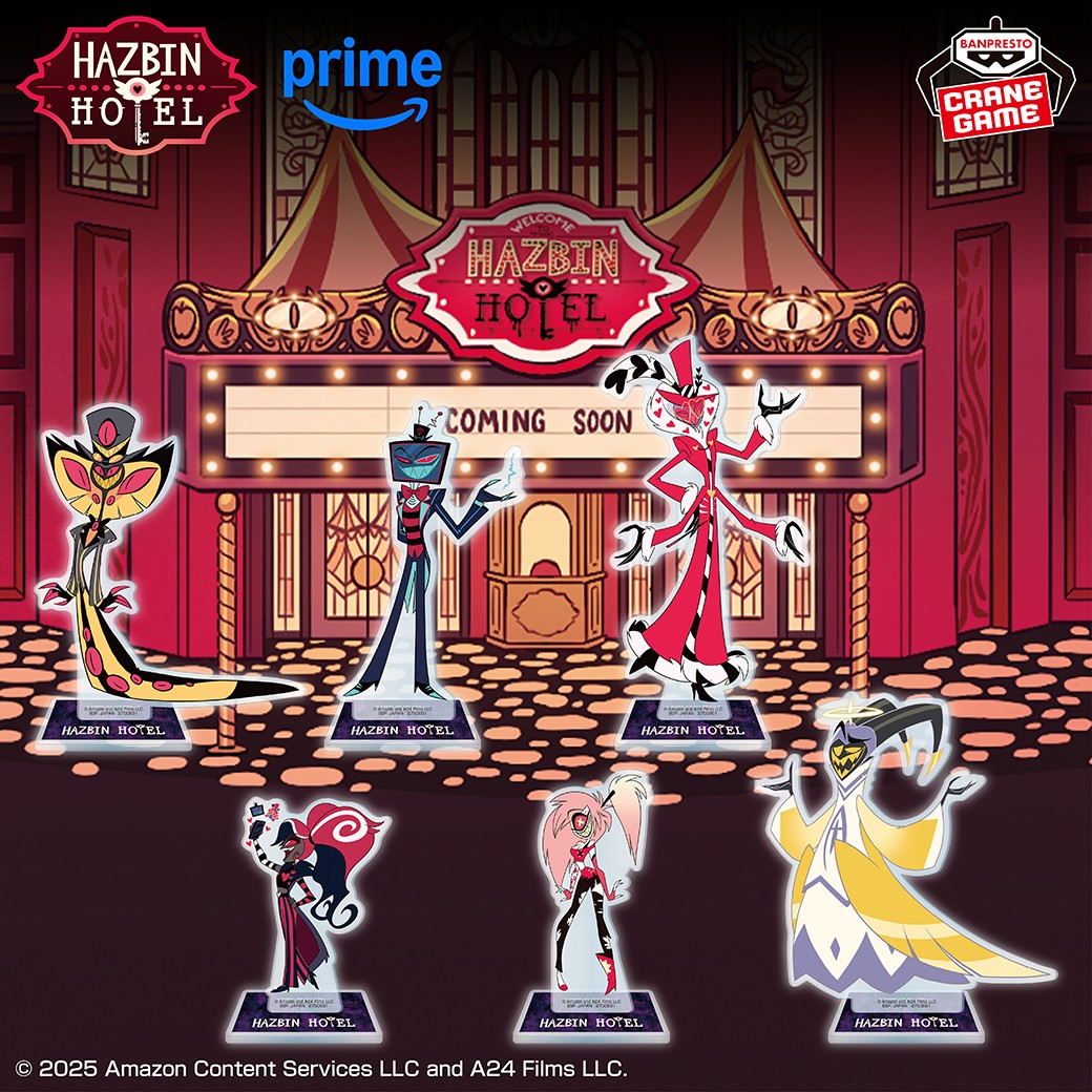 個性豊かなキャラクターたちが勢揃い🏨／ 「ハズビン・ホテルへ