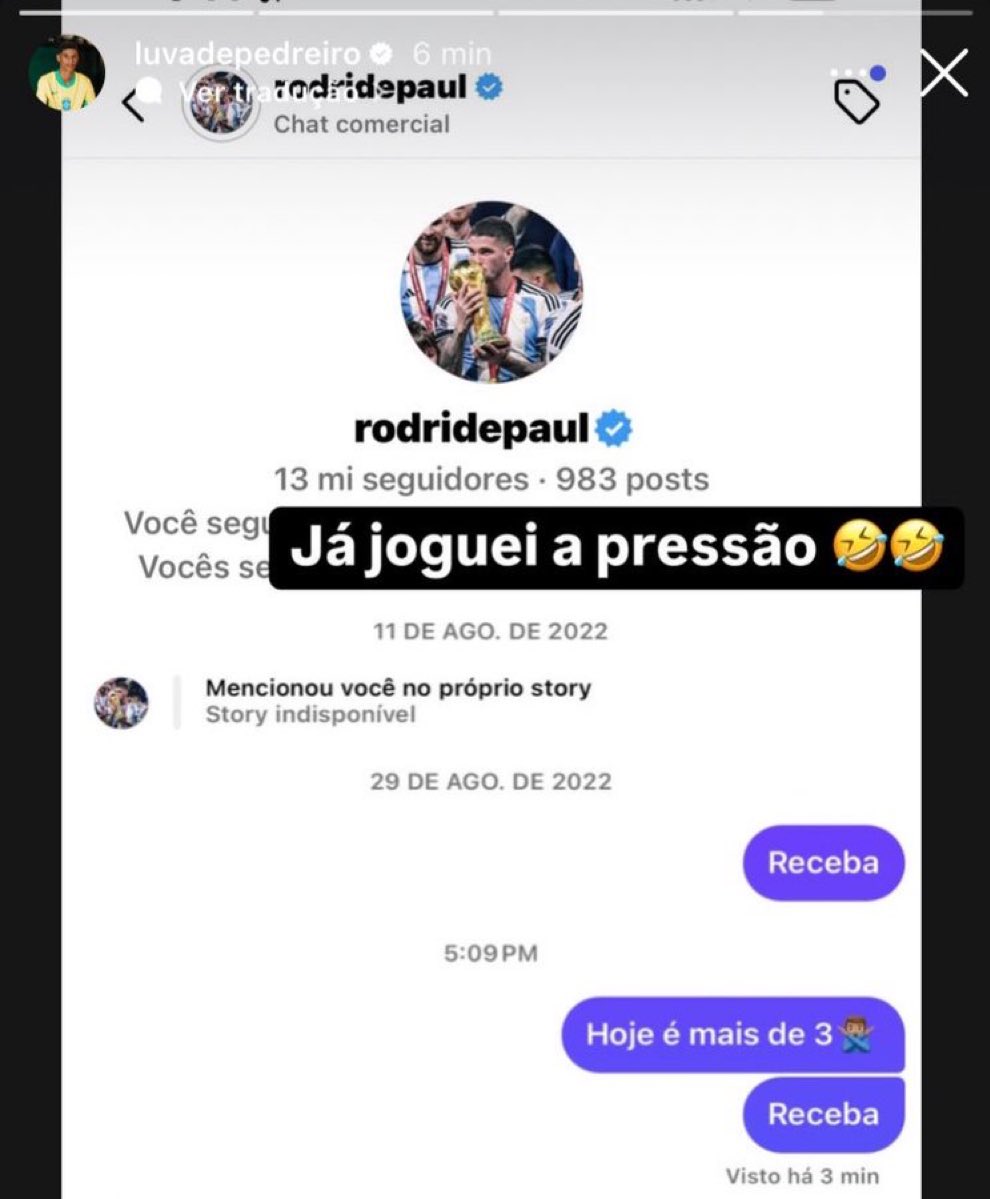 E ESSA MITADA DO LUVA DE PEDREIRO