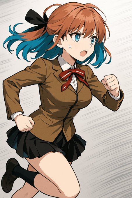 ひえええ走ってる場面見せっていって生成させたらほんとに出してきた 