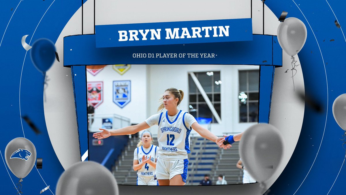 Congrats Bryn Martin‼️
🥇Player Of the Year
🏀Division I All-Ohio
#EarnedAndDeserved
#GETUP