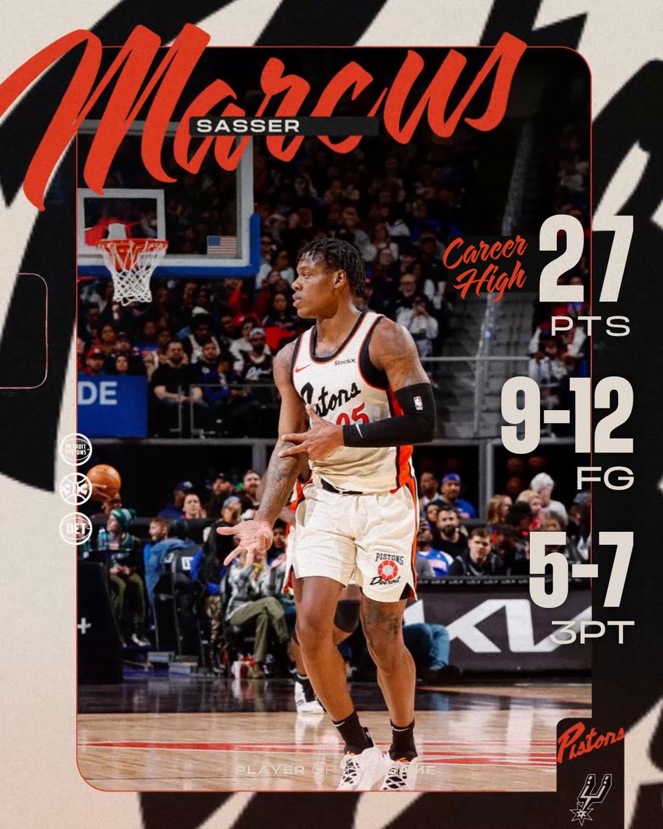 UPDATE... that's a CAREER high for Sasser ⬇️