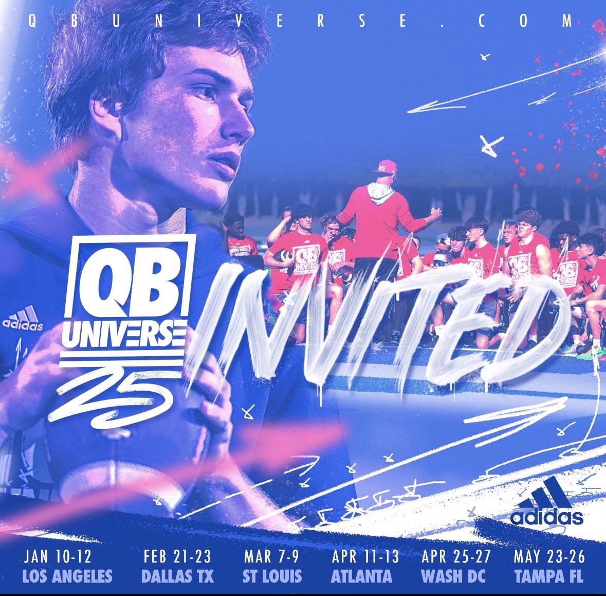 Thank you for the invite <a href="/QBUniverseQBU/">QBUniverse</a> 
<a href="/One11Recruiting/">One11 Recruiting</a> <a href="/RecruitGeorgia/">Recruit Georgia</a> <a href="/RecruitTheRoe/">Monroe Area Football Recruits</a> <a href="/Micheil_Hill/">Coach Micheil Hill</a> <a href="/andycummins9/">Andy Cummins</a> <a href="/CoachToney/">Dennis Toney II, M.Ed</a> <a href="/NEGARecruits/">Northeast Georgia Recruits</a>