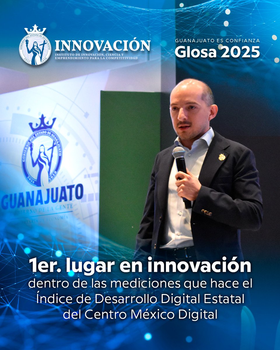 🌟 ¡Guanajuato es confianza que lidera la innovación! Con talento y tecnología, seguimos construyendo un futuro digital. 🚀💡 #GlosaGTO #ConstruimosContigo #GuanajuatoEsInnovación