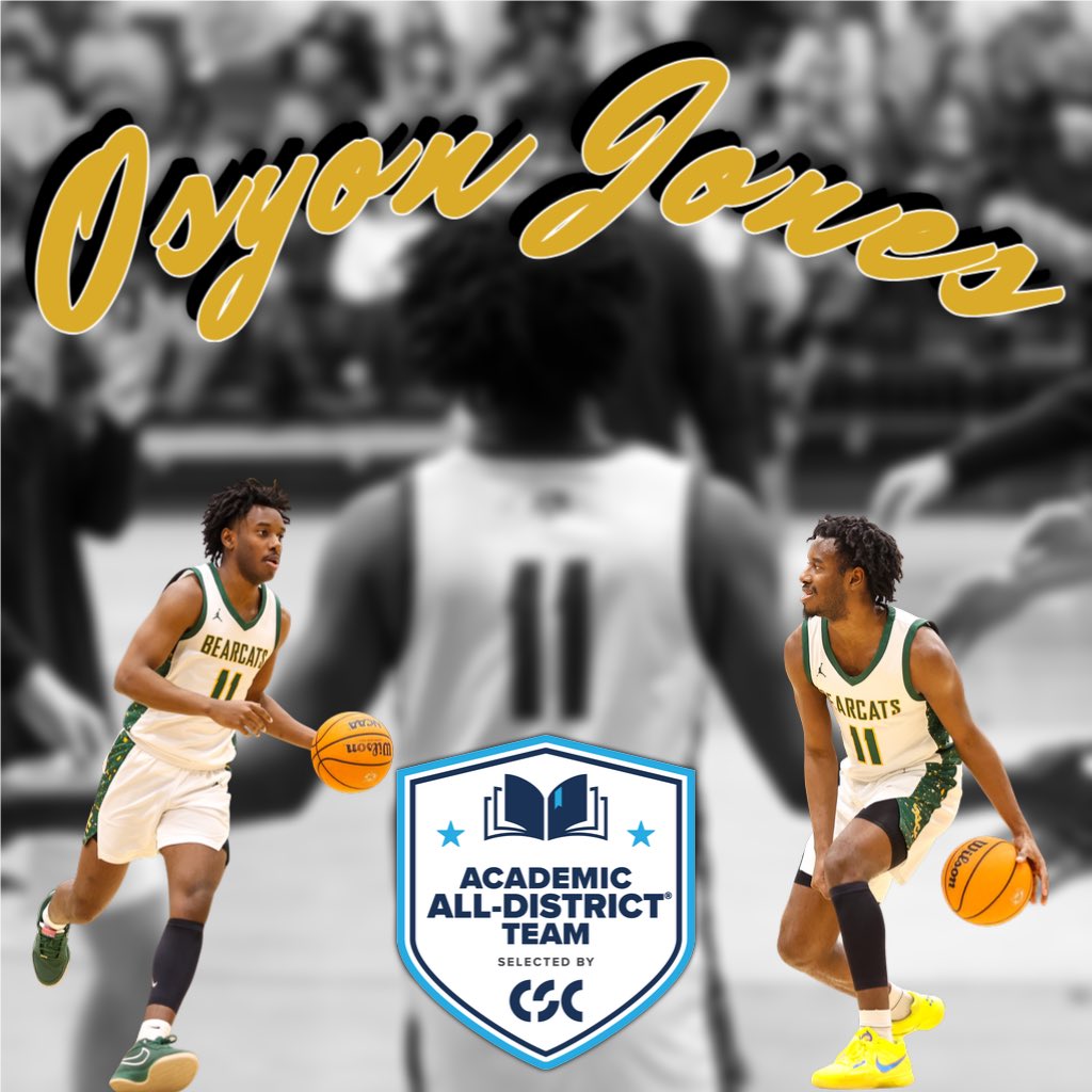 SVC Men's Basketball (@svchoops) on Twitter photo Congratulations to <a href="/OsyonJ/">Osyon Jones</a> for being recognized by the <a href="/AcadAllAmerica/">Academic All-America®, selected by CSC</a> for his work both on the court and in the classroom this year! Congratulations to <a href="/OsyonJ/">Osyon Jones</a> for being recognized by the <a href="/AcadAllAmerica/">Academic All-America®, selected by CSC</a> for his work both on the court and in the classroom this year!