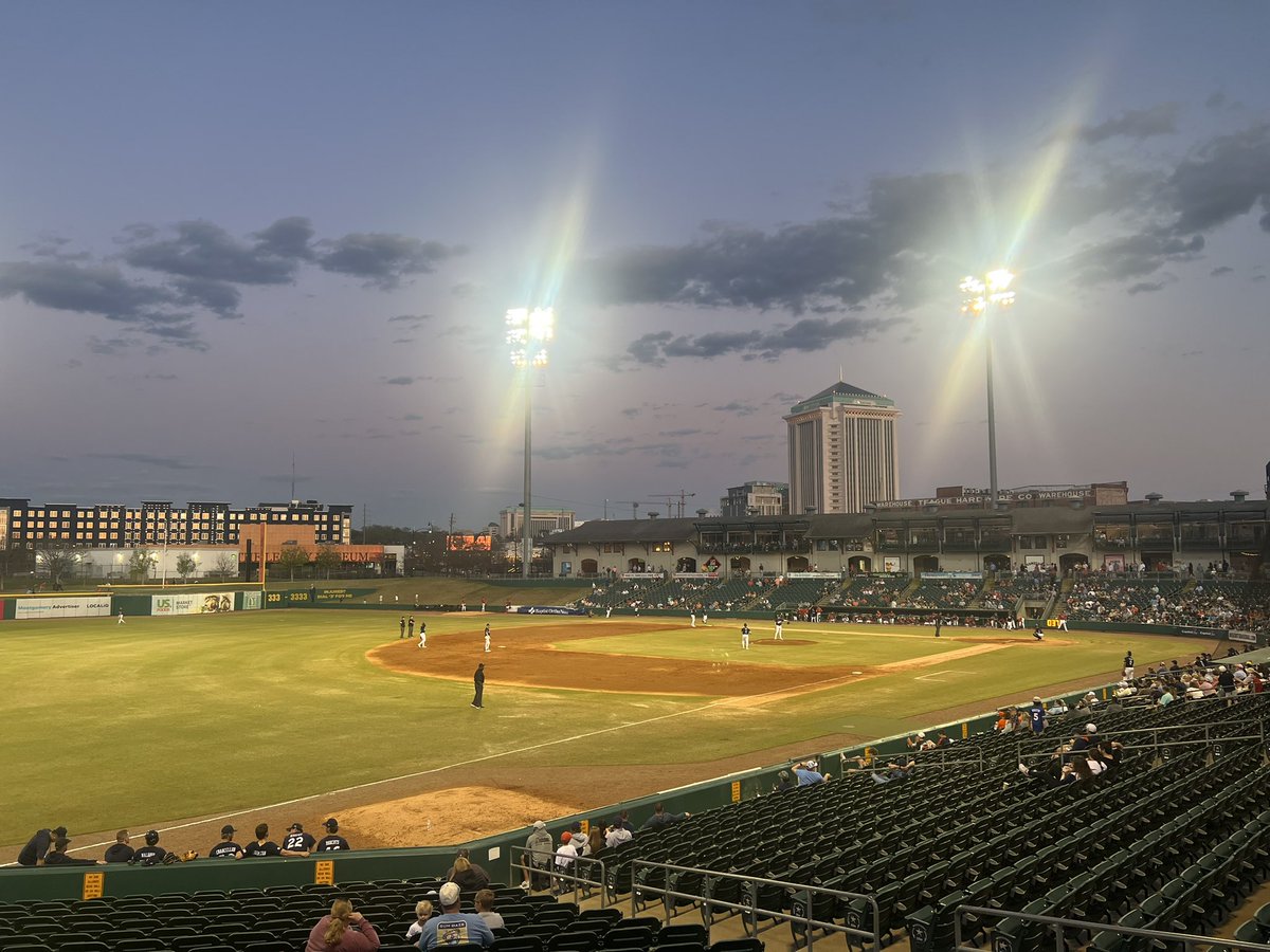 The boys were fortunate enough to attend the Auburn vs South Alabama game at Riverwalk Stadium, home of the Montgomery Biscuits (Tampa Bay Rays AA Affiliate!) It was a great game and a great atmosphere, and a fun start to the trip! First game of the season is Friday! #RollBirds